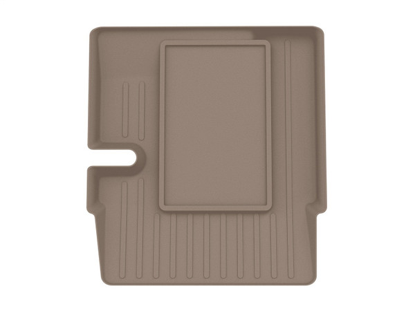 WeatherTech FloorLinerTM DigitalFit; Tan; Rear; Center Aisle 452492