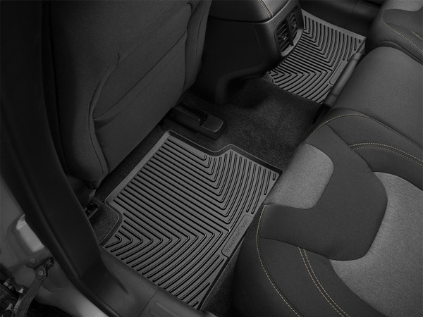 WeatherTech All Weather Floor Mats; Black; Rear W317 - Weathertech