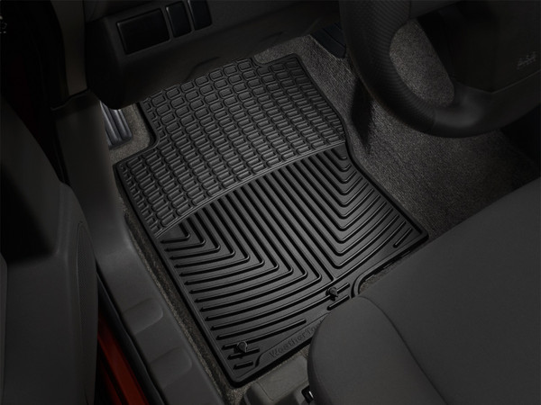 WeatherTech All Weather Floor Mats; Black; Front W222 - Weathertech
