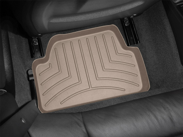 WeatherTech FloorLinerTM DigitalFit; Tan; Rear; 2 Piece 452532