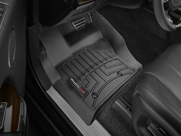 WeatherTech FloorLinerTM DigitalFit; Black; Front 444801 - Weathertech