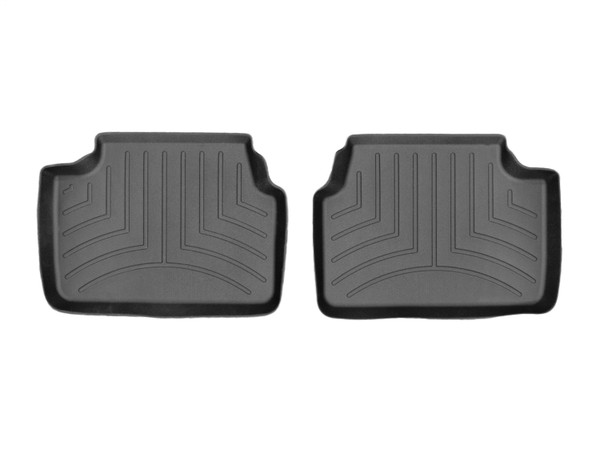 WeatherTech FloorLinerTM DigitalFit; Black; Rear; 2 Pieces 447912