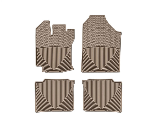 WeatherTech All Weather Floor Mats; Tan; Front and Rear WTCT128129 - Weathertech