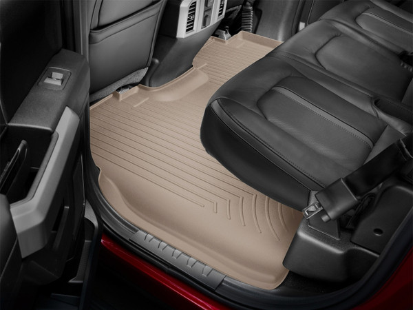 WeatherTech FloorLinerTM DigitalFit; Tan; Rear 456972