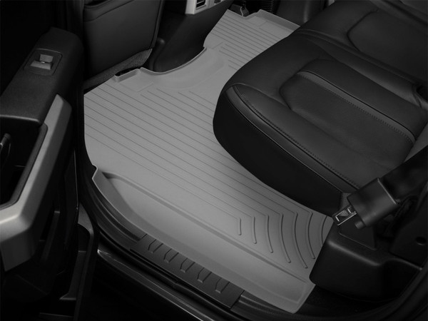 WeatherTech FloorLinerTM HP; Gray; Rear 466972IM - Weathertech
