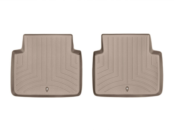 WeatherTech FloorLinerTM DigitalFit; Tan; Rear; 2 Piece 457002 - Weathertech