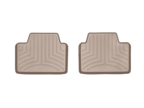 WeatherTech FloorLinerTM DigitalFit; Tan; Rear; 2 Piece 4515302 - Weathertech
