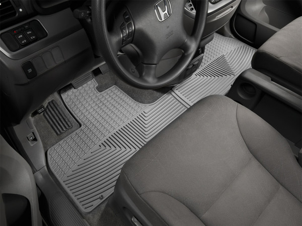 WeatherTech All Weather Floor Mats; Gray; Front W48GR - Weathertech