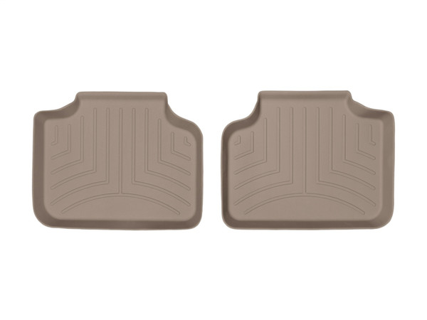 WeatherTech FloorLinerTM DigitalFit; Tan; Rear; 2 Piece 457482