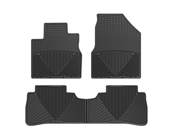 WeatherTech All Weather Floor Mats; Black; Front and Rear WTNB220221 - Weathertech