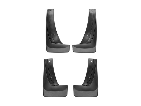 WeatherTech MudFlap No-Drill DigitalFit MudFlap Kit; Black 110067-120067 - Weathertech