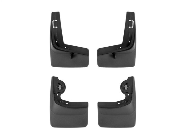 WeatherTech MudFlap No-Drill DigitalFit MudFlap Kit; Black 110164-120164 - Weathertech