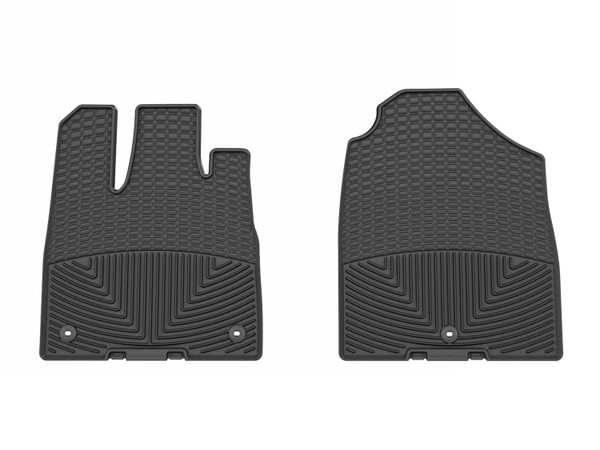 WeatherTech All Weather Floor Mats; Black: Front W664 - Weathertech