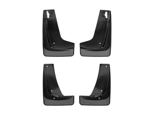 WeatherTech MudFlap No-Drill DigitalFit MudFlap Kit; Black 110077-120077 - Weathertech