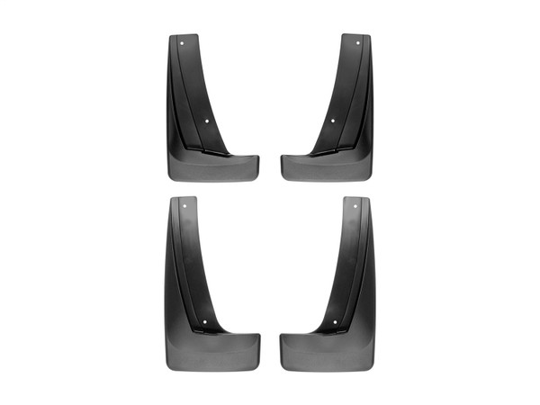 WeatherTech MudFlap No-Drill DigitalFit MudFlap Kit; Black 110079-120079 - Weathertech