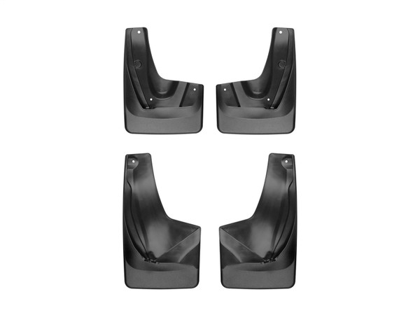 WeatherTech MudFlap No-Drill DigitalFit MudFlap Kit; Black 110083-120083 - Weathertech