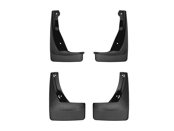 WeatherTech MudFlap No-Drill DigitalFit MudFlap Kit; Black 110144-120144 - Weathertech