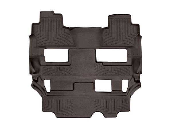 WeatherTech FloorLinerTM HP; Cocoa; Rear and Third Row 476076IM - Weathertech