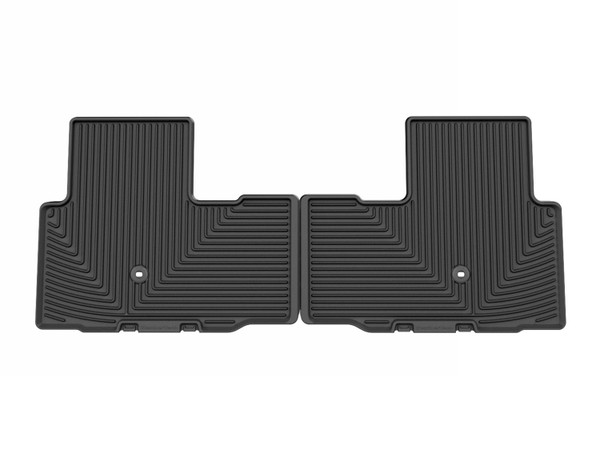 WeatherTech All Weather Floor Mats; Black; Rear W665 - Weathertech