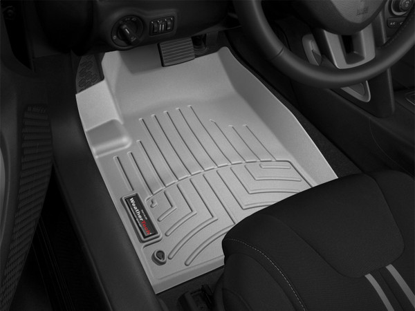 WeatherTech FloorLinerTM DigitalFit; Gray; Front 464691