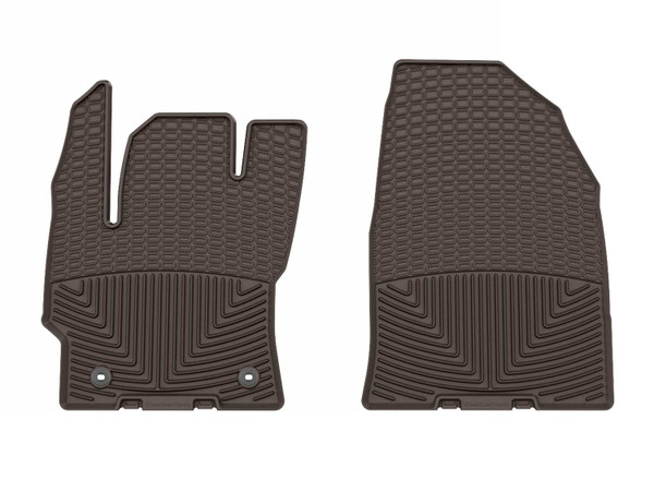 WeatherTech All Weather Floor Mats; Gray; Front W704CO - Weathertech