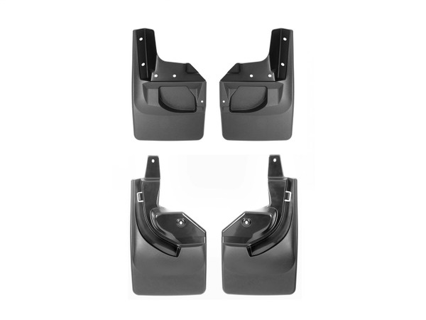 WeatherTech MudFlap No-Drill DigitalFit MudFlap Kit; Black 110097-120097 - Weathertech