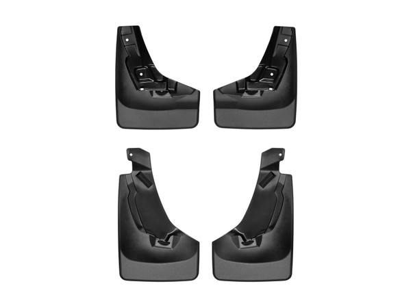 WeatherTech MudFlap No-Drill DigitalFit MudFlap Kit; Black 110105-120105 - Weathertech