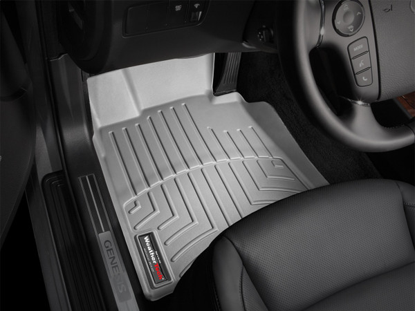 WeatherTech FloorLinerTM DigitalFit; Gray; Front 463061