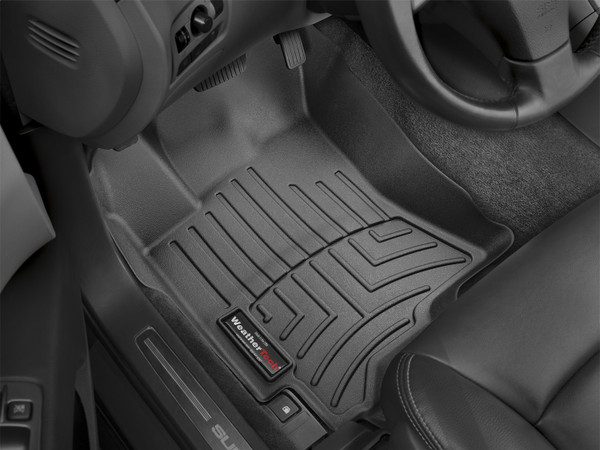 WeatherTech FloorLinerTM DigitalFit; Black; Front 445371
