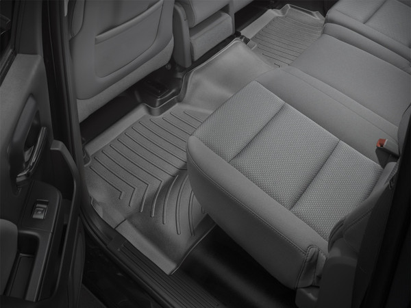 WeatherTech FloorLinerTM DigitalFit; Black; Rear 445424 - Weathertech