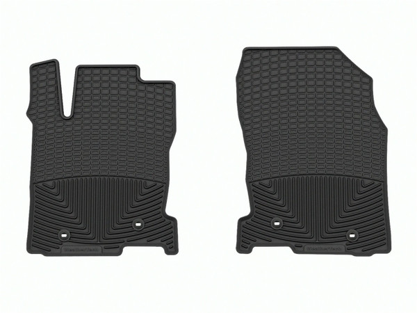 WeatherTech All Weather Floor Mats; Black; Front W440 - Weathertech