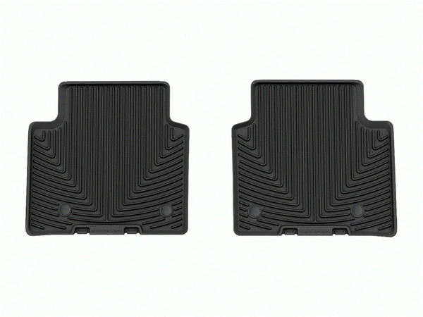 WeatherTech All Weather Floor Mats; Black; Rear W615