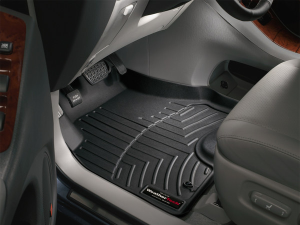 WeatherTech FloorLinerTM DigitalFit; Black; Front 440141