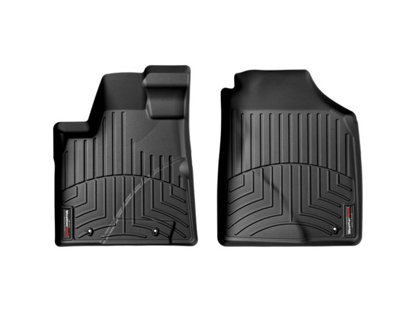 WeatherTech FloorLinerTM DigitalFit; Black; Front 440221