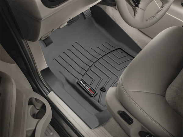 WeatherTech FloorLinerTM DigitalFit; Black; Front 440291