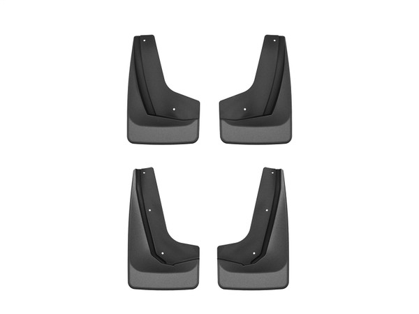 WeatherTech MudFlap No-Drill DigitalFit MudFlap Kit; Black 110195-120195 - Weathertech