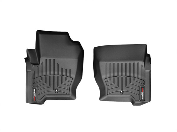 WeatherTech FloorLinerTM DigitalFit; Black; Front 443621
