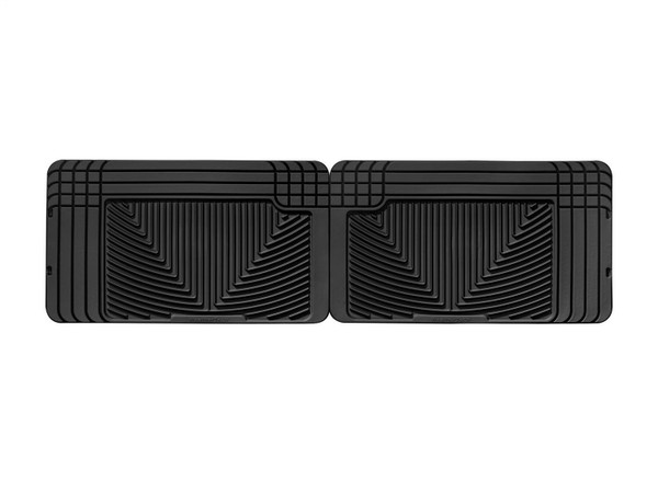 WeatherTech All Weather Floor Mats; Black; Rear W25 - Weathertech