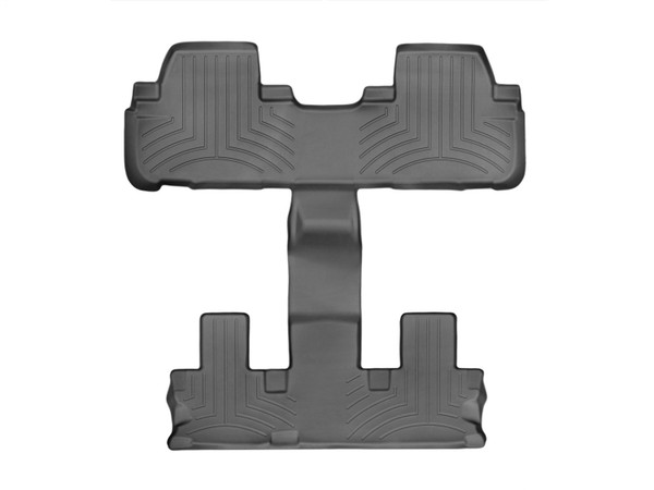 WeatherTech FloorLinerTM DigitalFit; Black; Rear and Third Row 446324 - Weathertech