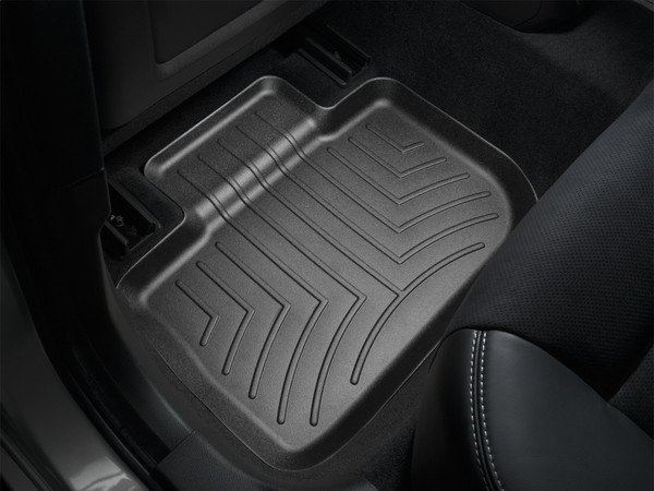 WeatherTech FloorLinerTM DigitalFit; Black; Rear; 2 Pieces 443792 - Weathertech
