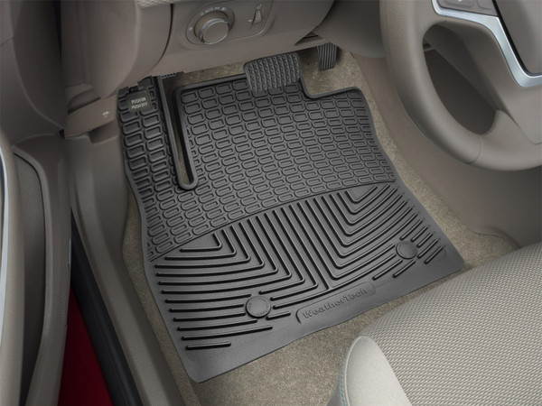 WeatherTech All Weather Floor Mats; Black; Front W386 - Weathertech