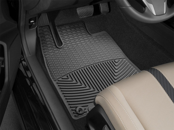 WeatherTech All Weather Floor Mats; Black; Front W390
