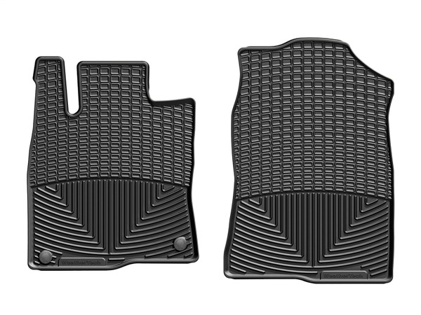 WeatherTech All Weather Floor Mats; Black; Front W390 - Weathertech
