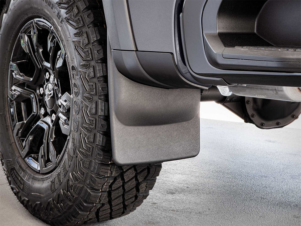 WeatherTech MudFlap No-Drill DigitalFit; Black 120152