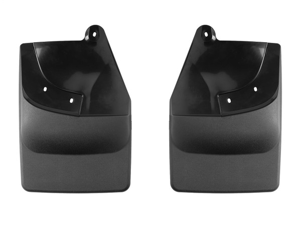 WeatherTech MudFlap No-Drill DigitalFit; Black 120152 - Weathertech