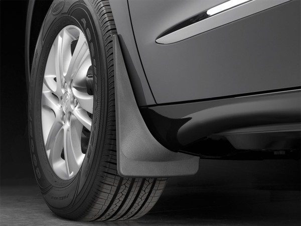 WeatherTech MudFlap No-Drill DigitalFit; Black 110087 - Weathertech