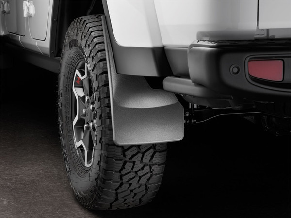 WeatherTech MudFlap No-Drill DigitalFit; Black 120112 - Weathertech