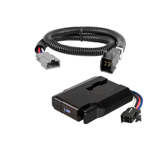 2019-2026 Honda Passport CURT Venturer NEXT Time-Delay Trailer Brake Controller Plug & Play Bundle - Low Profile, Adjustable, 1-3 Axles 51116 - CURT