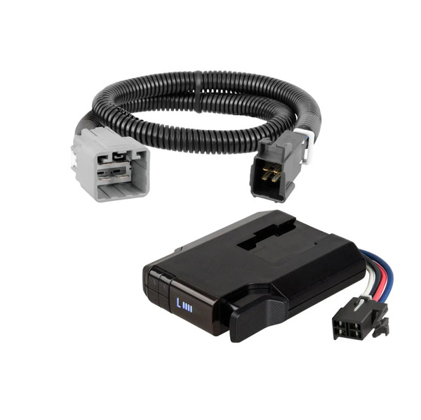 2011-2012 Ram 1500 CURT Venturer NEXT Time-Delay Trailer Brake Controller Plug & Play Bundle - Low Profile, Adjustable, 1-3 Axles 51116 - CURT