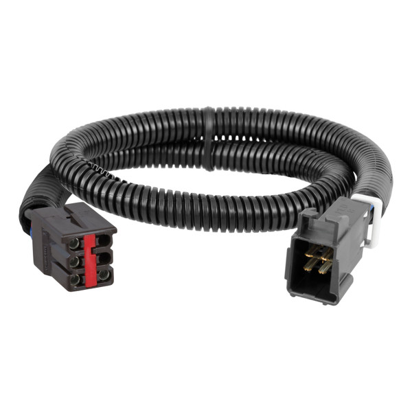 1992-2002 Ford E-150 Econoline CURT Venturer NEXT Time-Delay Trailer Brake Controller Plug & Play Bundle - Low Profile, Adjustable, 1-3 Axles 51116